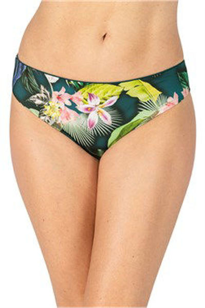Flower Spirit Bikini Trusse - Emerald & Jungle