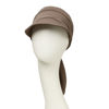 B.B. Briana Sun Cap - Dusty Brown