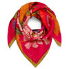 Bella Ballou - Silk Scarf - Bouquet / Pink