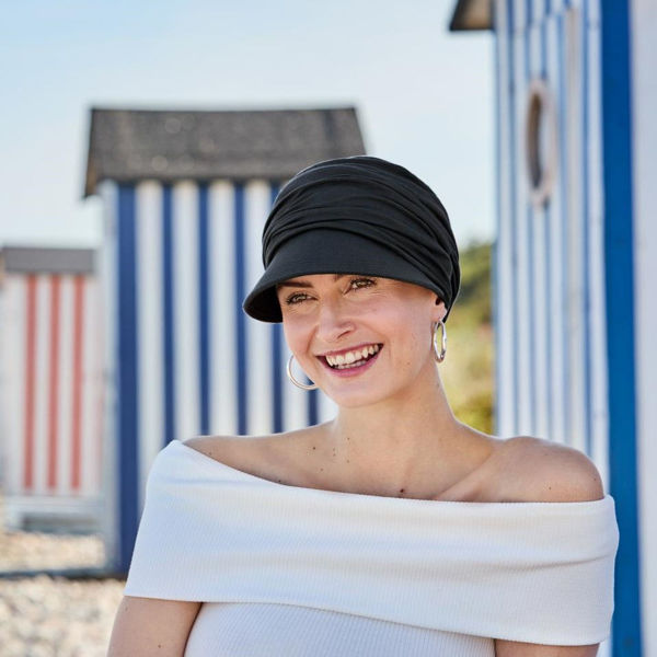 HocSolana Sun Cap - Black