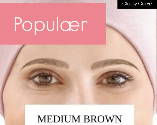 My Two Brows - Classy Curve - Medium Brown