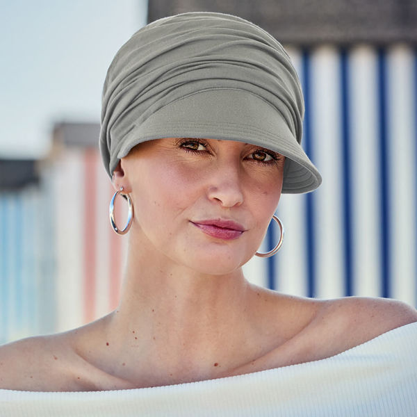 HocSolana Sun Cap - Brown Green