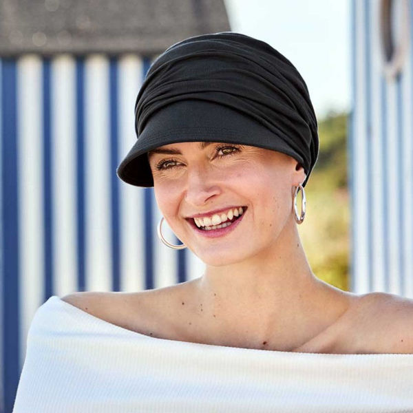 HocSolana Sun Cap - Black